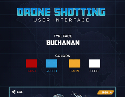 Sci-Fi Drone User Inferface- Ui/Ux