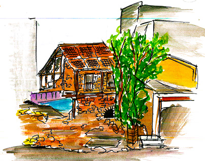 Pune Pictures (Urban Sketching)