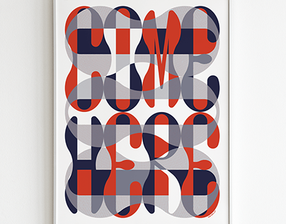Typographic poster Vol.2