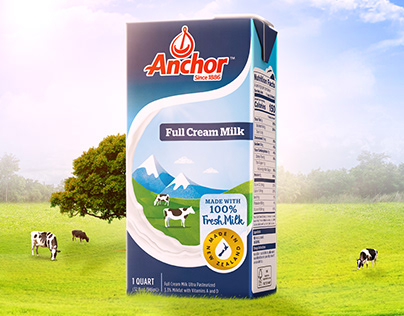 Anchor Milk Tetra Pack Manipulation Design