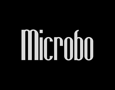MICROBO - Display Typeface design