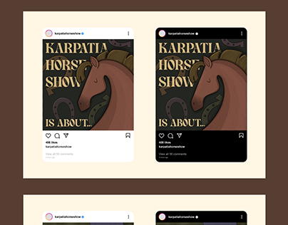 07. Karpatia Horse Show - instagram carousel