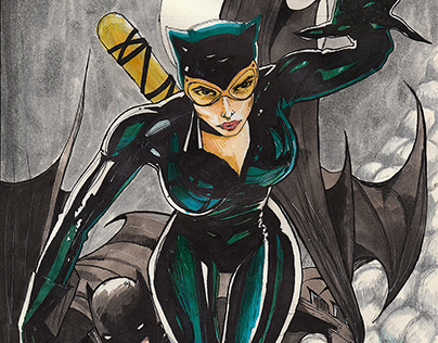 catwoman V batman
