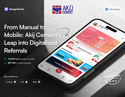 Akij Cement's CRM Mobile App: Easier Referrals