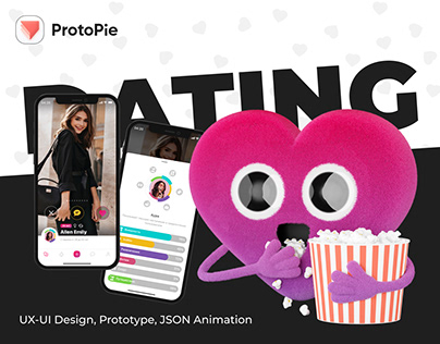 Dating mobile app - UX/UI Design