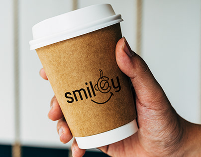 logo smiley cafe