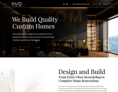 Pavo Custom Home Design