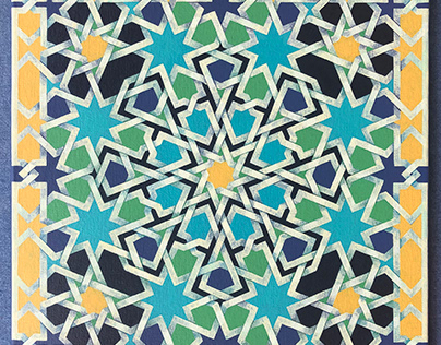 Double interlaced star, Ajimeces Gallery, Alhambra