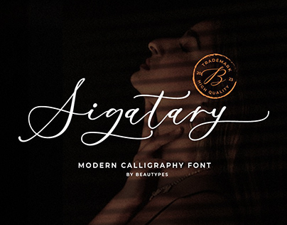 Sigatary - a calligraphy script
