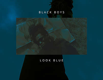 black boys look blue