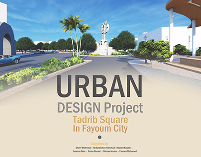 Urban Design Project (in fayoum city)