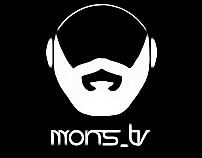 Streamer M0NS_TV Logo Design