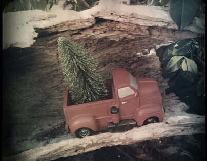 a lil’ truck Christmas