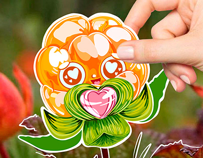 Cloudberry|Sticker pack for Valentine's Day