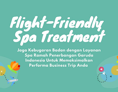Flight-friendly Spa Treatment