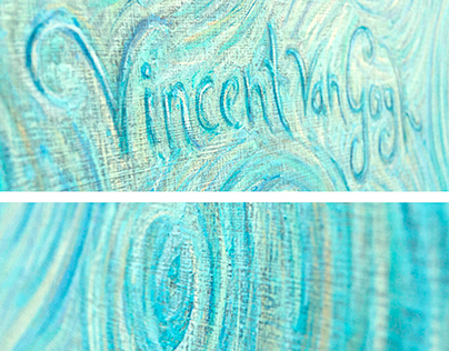 Vincent van Gogh Chalkboard