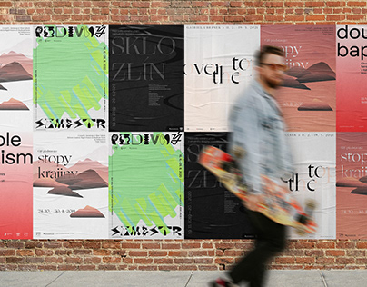 SERIES OF POSTERS FOR G18 GALLERY