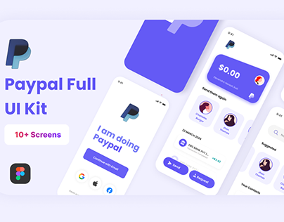 Paypal Ui Design Kit For Figma
