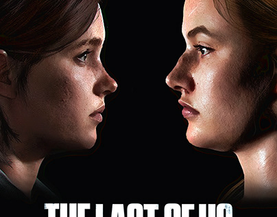 Ellie vs Abby - Last of Us 2 Poster