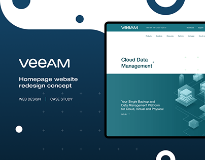 Veeam Homepage Redesign