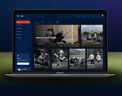 E-learning Sports platform | UI / UX Design