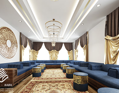 Villa interior design in Sana'a