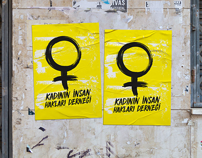 Kadının İnsan Hakları AfişTasarımı /Kadın-Erkek Eşittir