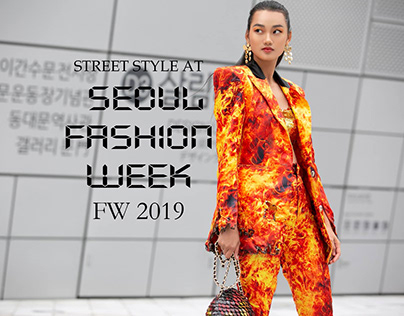 Street Style at SEOUL FASHION WEEK FW 2019