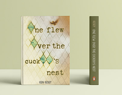 Book Cover Redesign: One Flew Over The Cuckoo's Nest