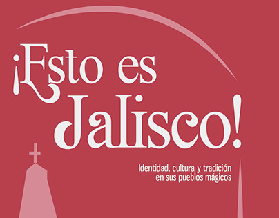 Diesño de cuadernillo turismo en Jalisco