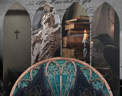 Project thumbnail - Collage gothic aesthetic