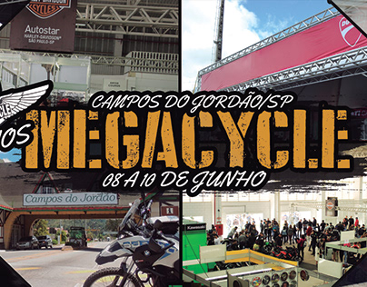 Divulgação evento Megacycle (Campos de Jordão - SP)