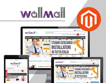 wallmall.it - Magento Ecommerce store