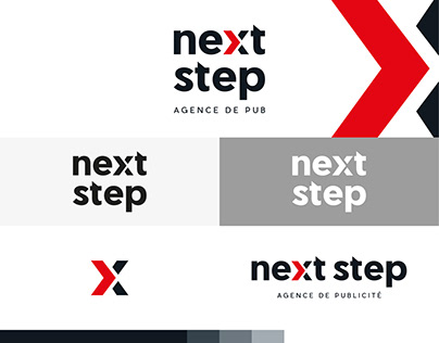 Next Step agence de publicité identité visuelle