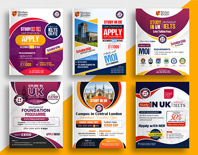 IELTS Or Academic Poster Design for a Agency