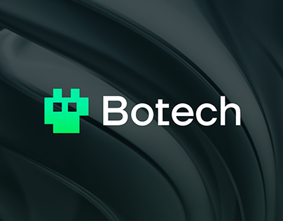 Botech - Bot Logo, Robot Logo & Ai Logo