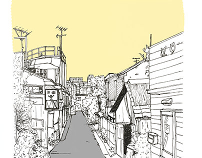 The streets of Japan