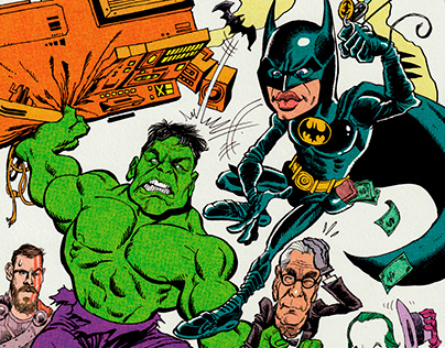 Project thumbnail - Batman vs Hulk Tribute