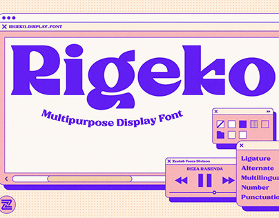 Rigeko Display Font