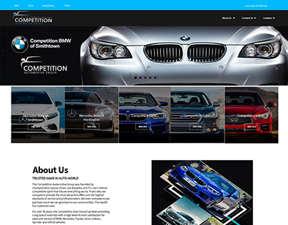 Competition Auto | Website Design