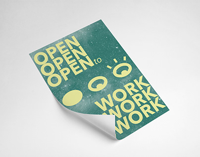 Open To Work Poster