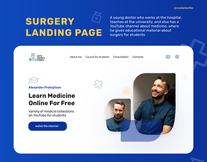 Surgery Landing Page