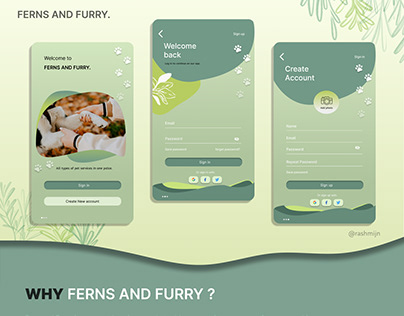 Ferns And Furry CASE STUDY (Animal Care App)