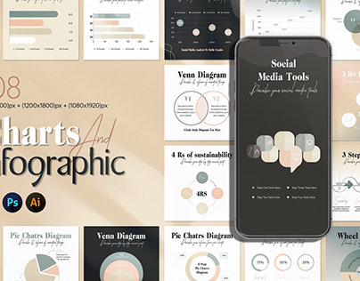 Charts & Infographic Social Kit