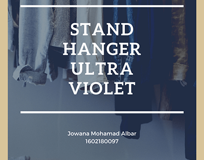 stand hanger ultra violet