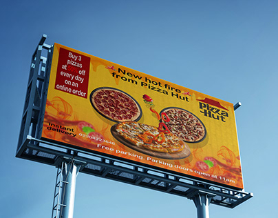 Pizza Hut ad design