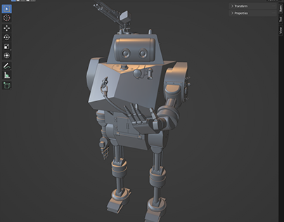 Robot model + rig