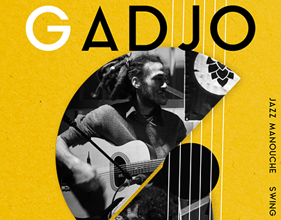 GADJO DIVIO - Concert flyer