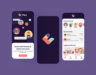 Hey Chat - A New Chat & Messenger App
