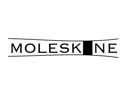 Moleskinerie logo redesign competition entry.